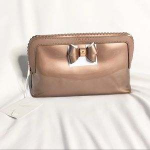 NWT Ted Baker Rosegold Make Up Bag